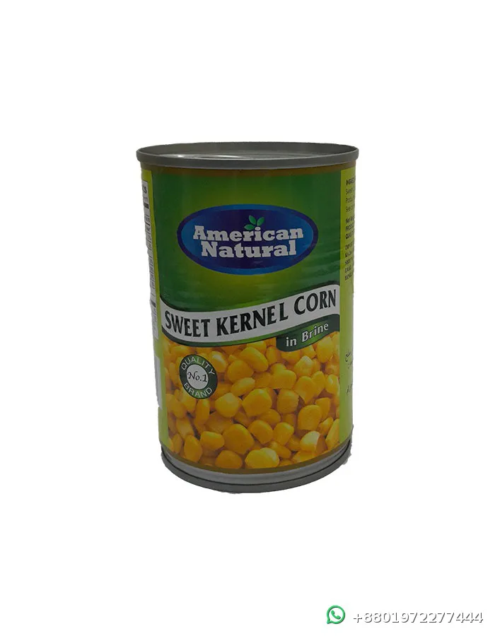 American Natural Sweet Kernel Corn in Brine 425g