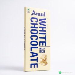 Amul White Chocolate Milky Rich 150g