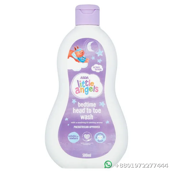 Asda Little Angels Bedtime Head to Toe Wash 500ml