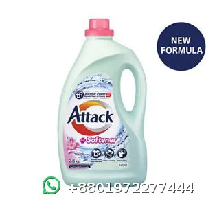 Attack Liquid Detergent Plus Softener