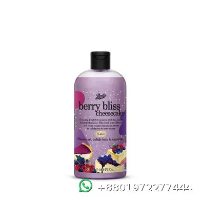 Boots Berry Bliss Cheese Cake 3 In 1 Shampoo 500ml