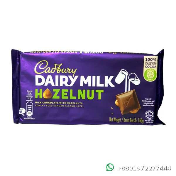Cadbury Dairy Milk Hazelnut 160g
