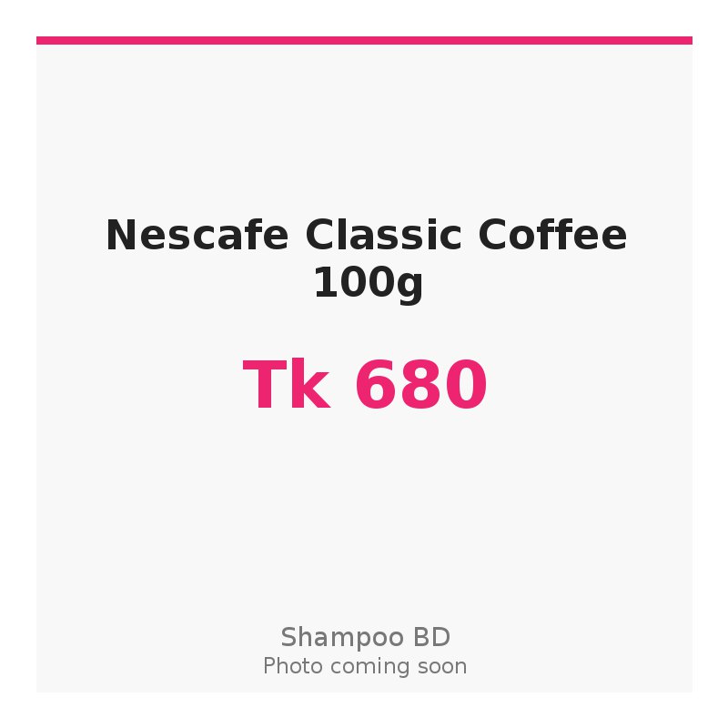 Nescafe Classic Coffee 100g