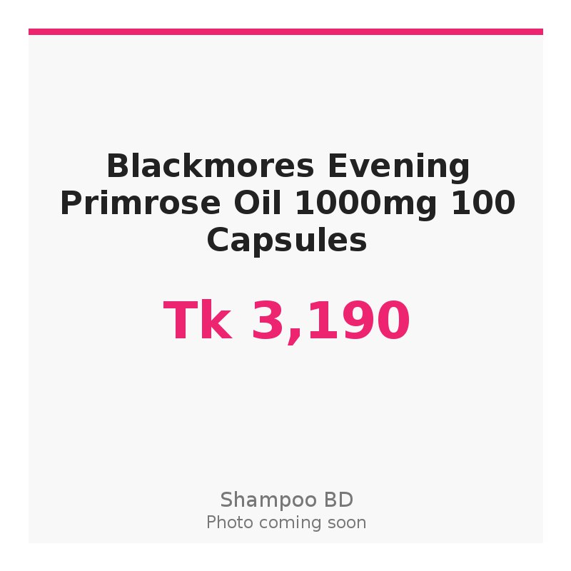 Blackmores Evening Primrose Oil 1000mg 100 Capsules
