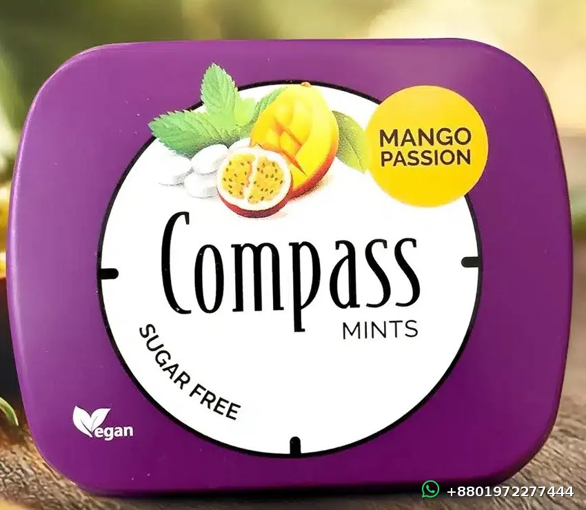 Compass Fresh Mints Mango Passion Fruit