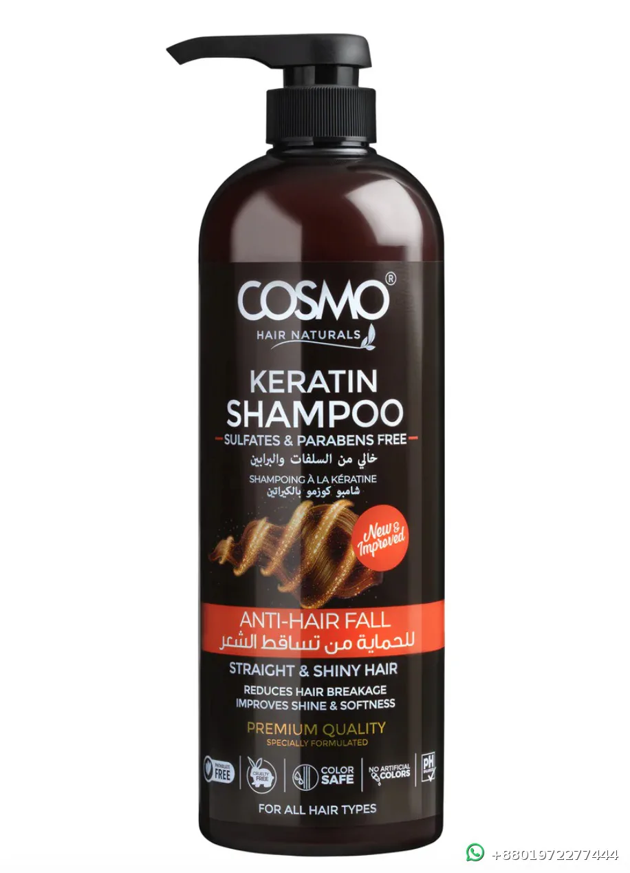 Cosmo Keratin Shampoo for Hair Loss