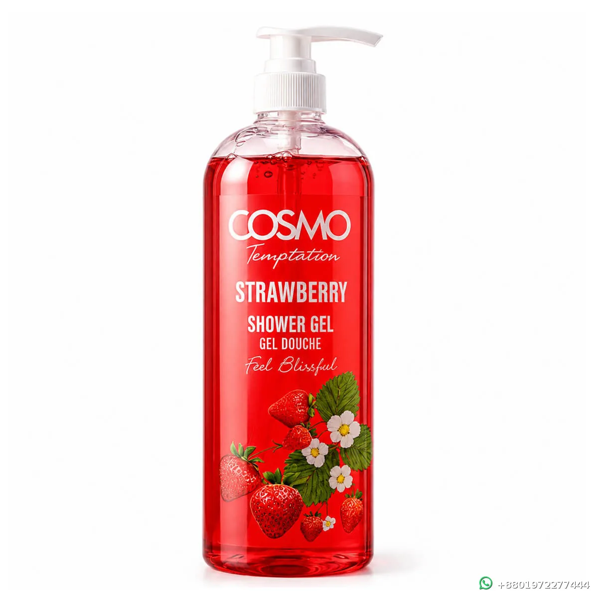 Cosmo Temptation Strawberry Shower Gel