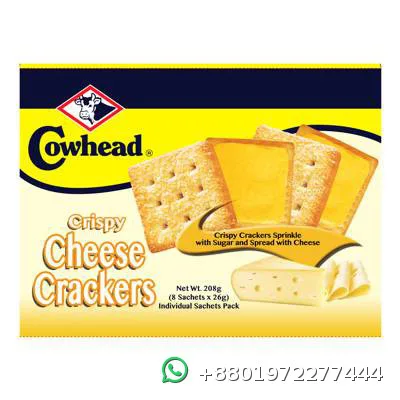 Cowhead Crispy Cheese Crackers 208g
