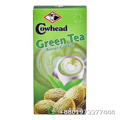 Cowhead Green Tea Butter Cookies 150g