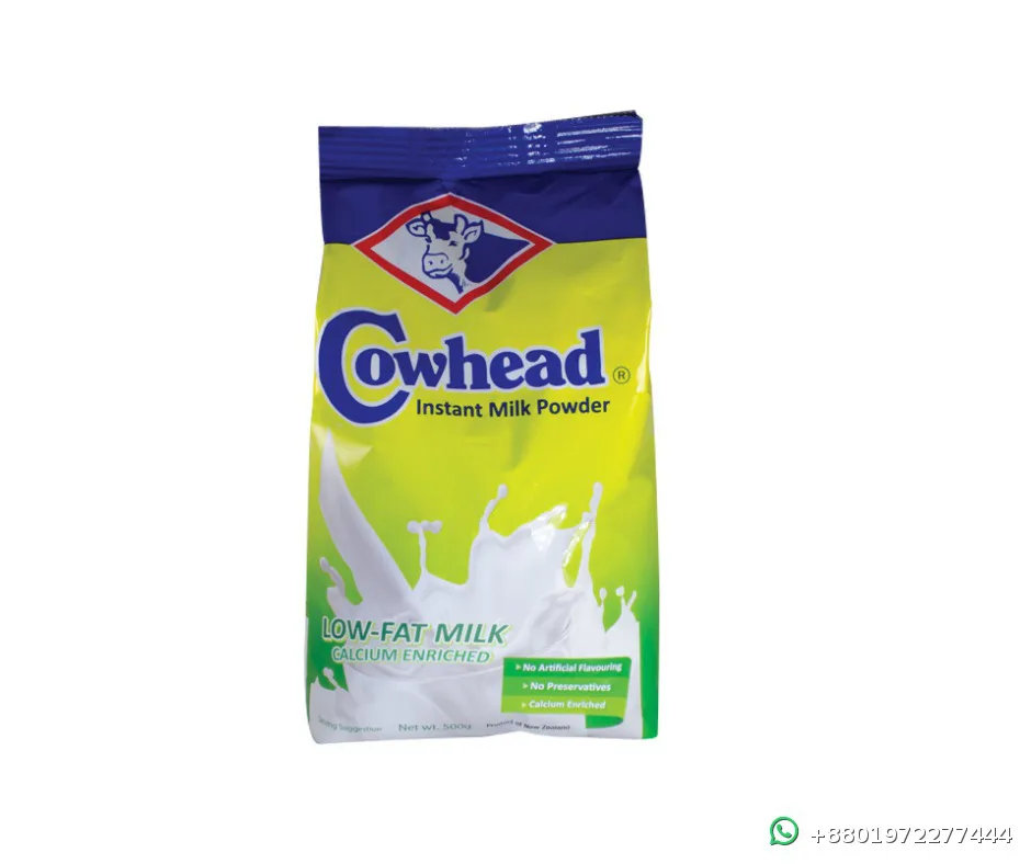 Cowhead Low Fat Instant Milk Powder Calcium Enriched 500g
