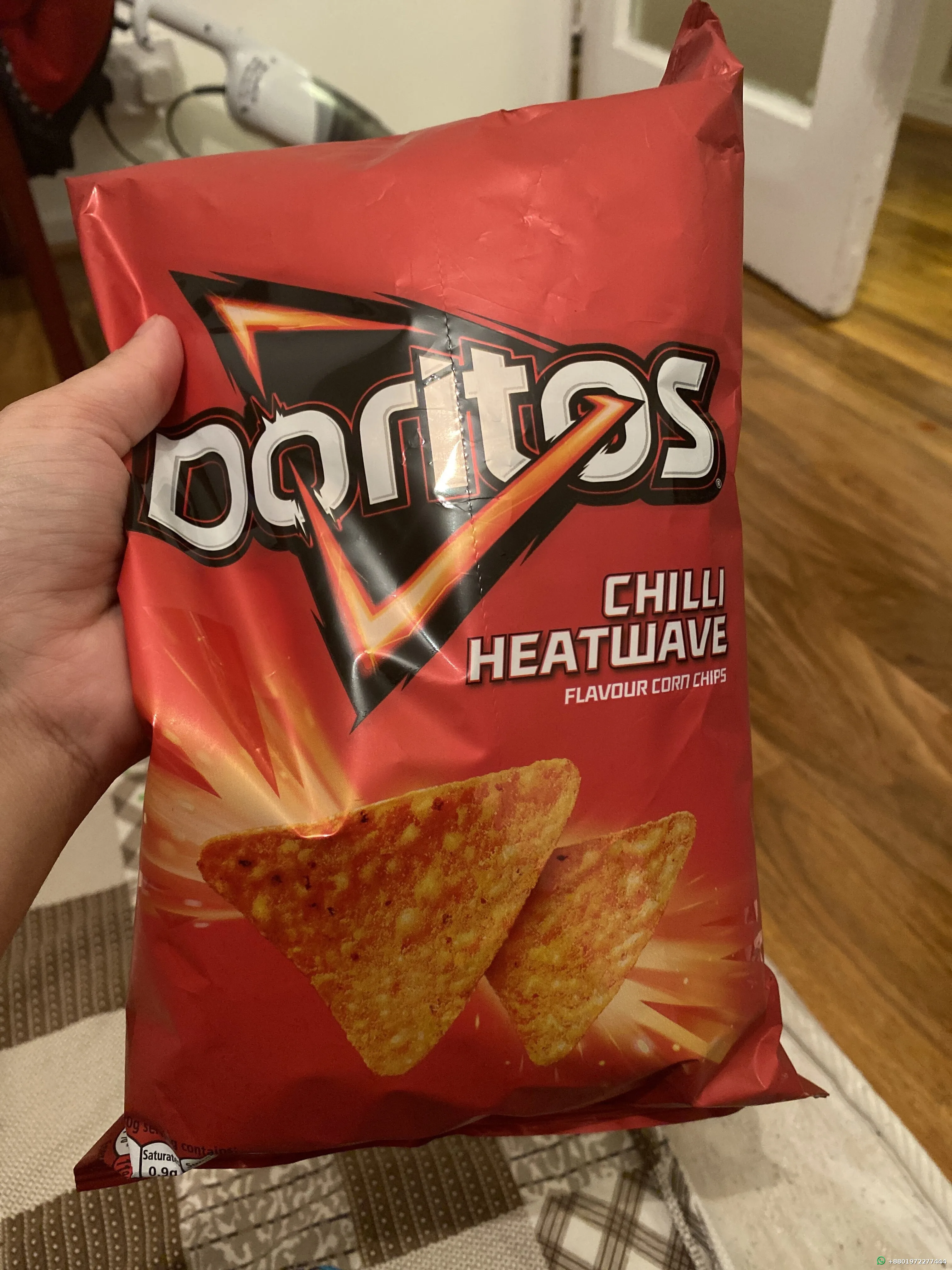 Doritos Chilli Heatwave Chips 180g