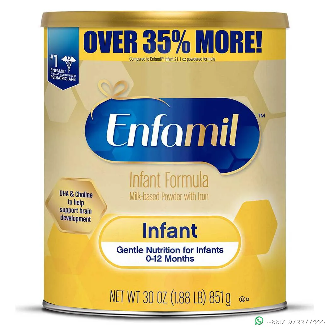 Enfamil Infant Formula Milk-based Powder with Iron 851g