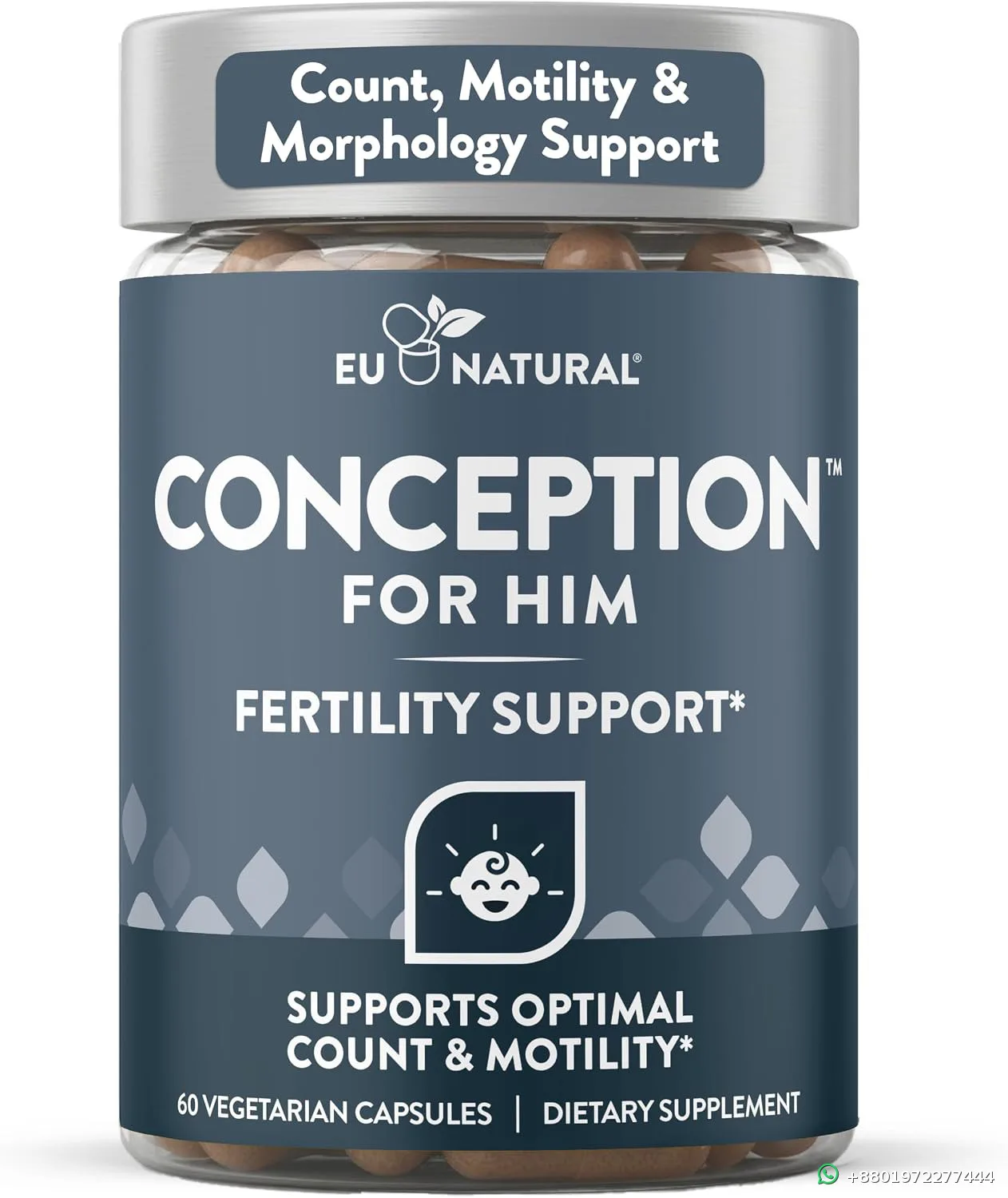 EU Natural Conception For Him vegetarian 60 capsules