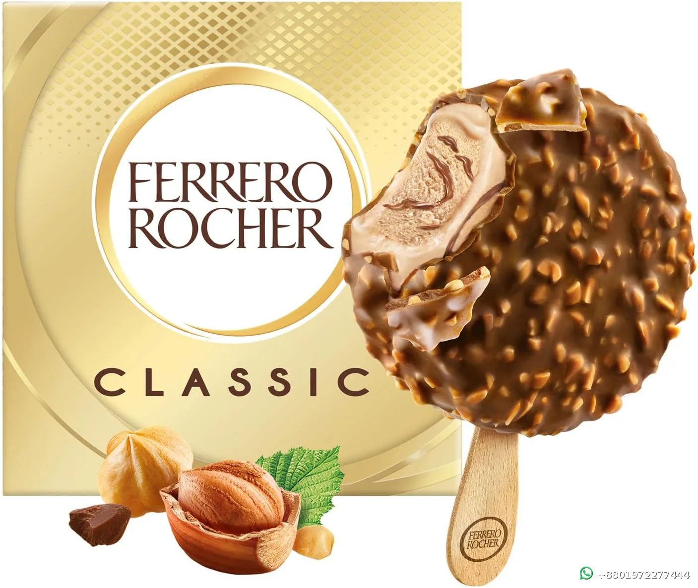 Ferrero Rocher Classic Ice Cream