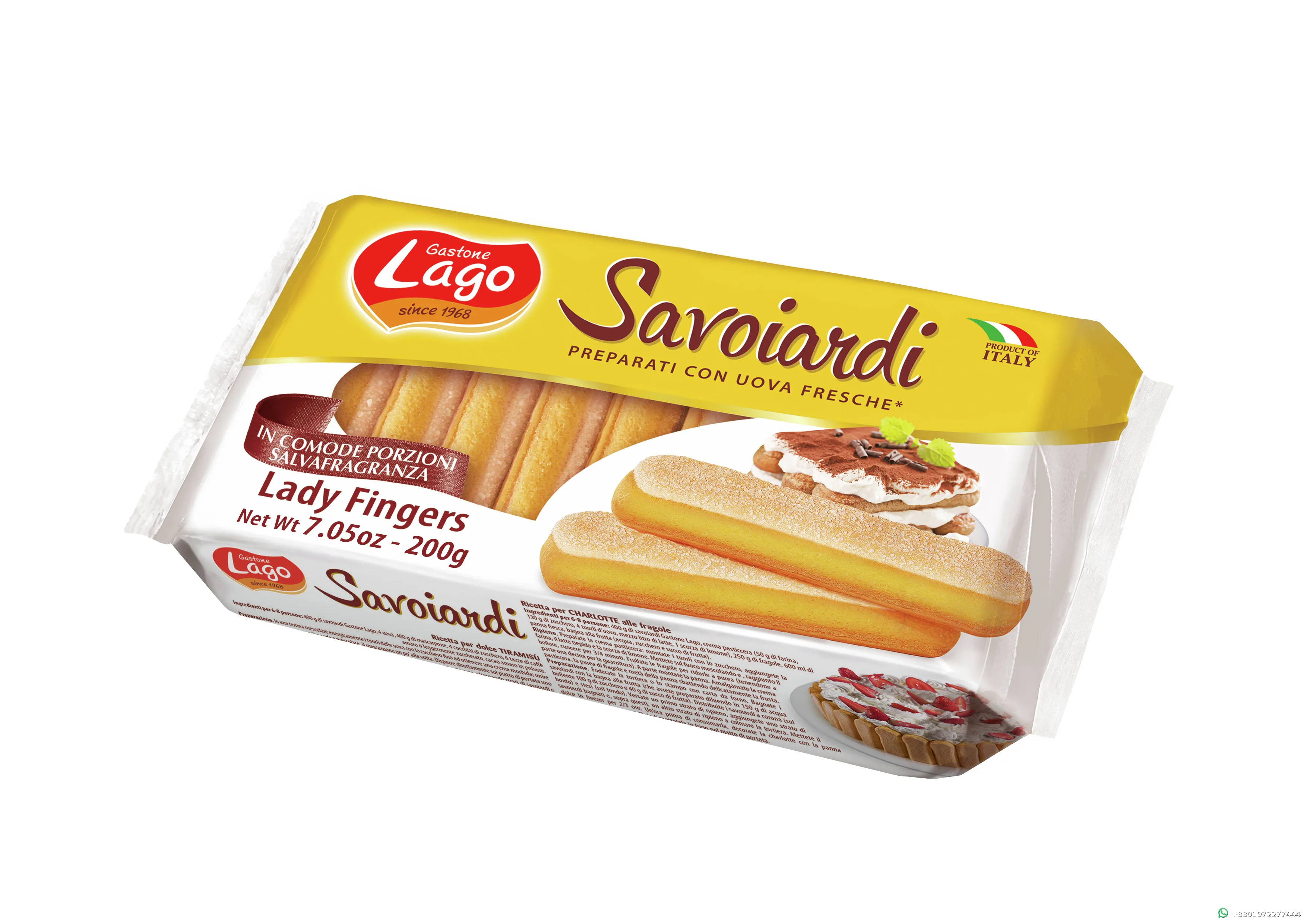 Gastone Lago Savoiardi Lady Fingers 200g