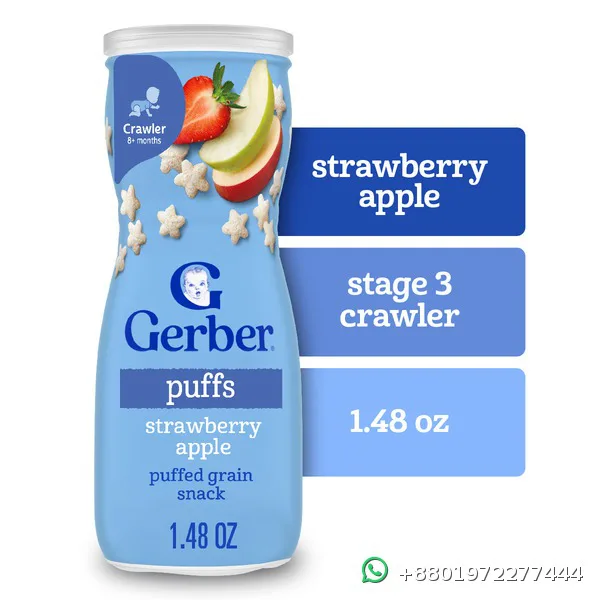 Gerber Puffs Strawberry Apple