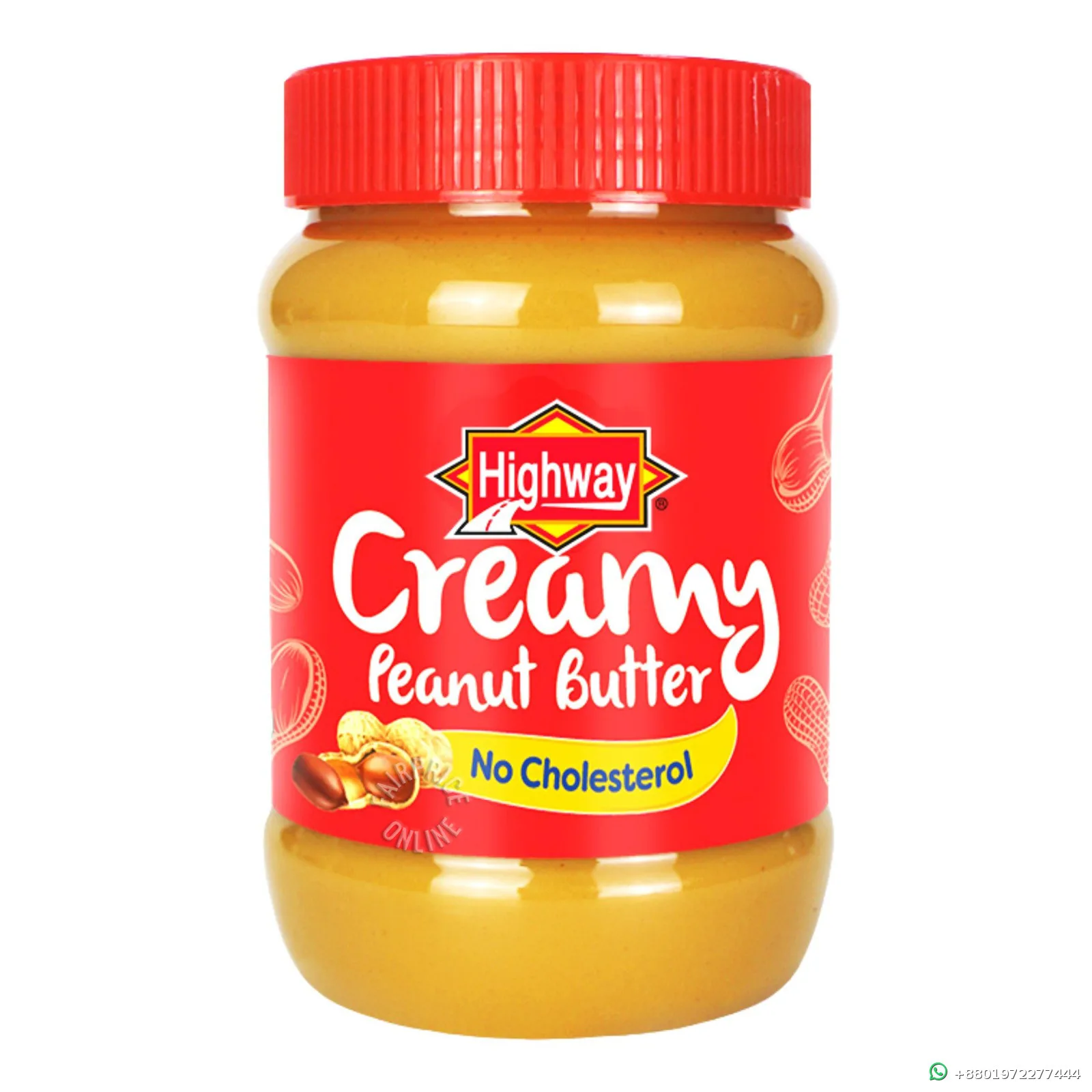 Highway Creamy Peanut Butter 510g