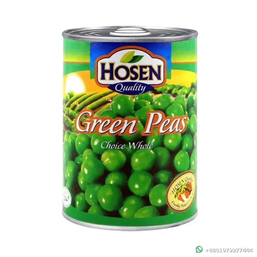 Hosen Green Peas Choice Whole 397g