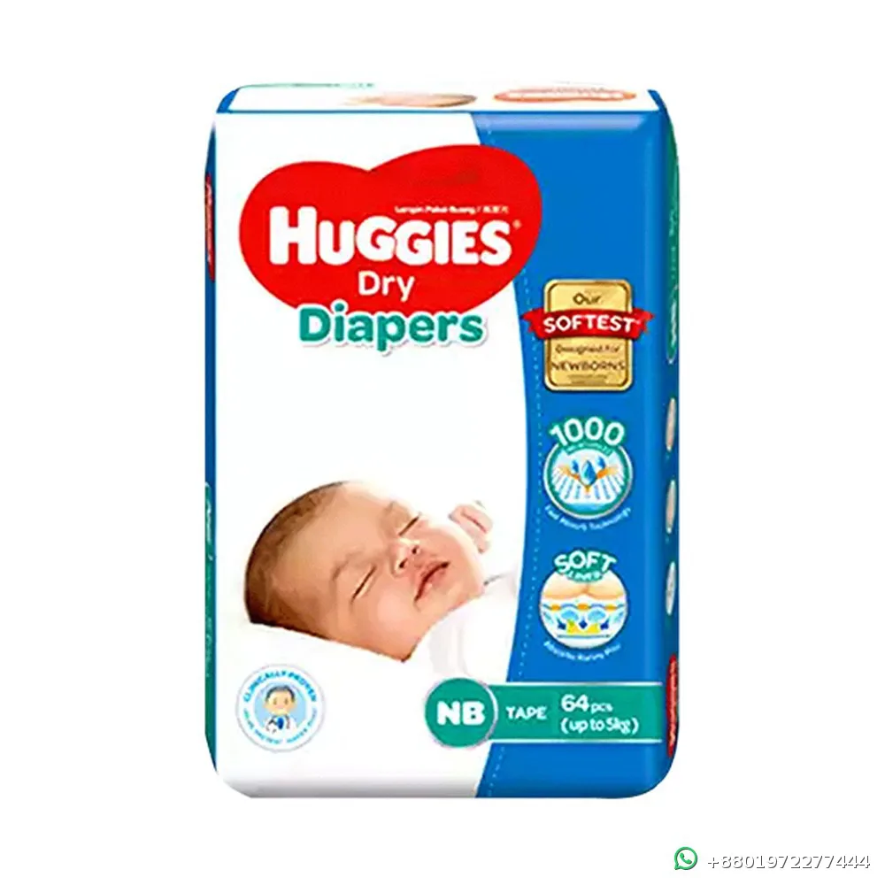 Huggies Dry Diapers NB