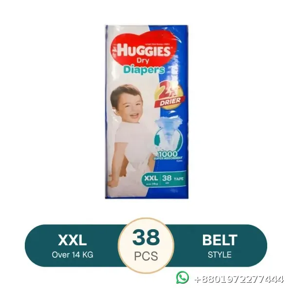 Huggies Dry Diapers XXL