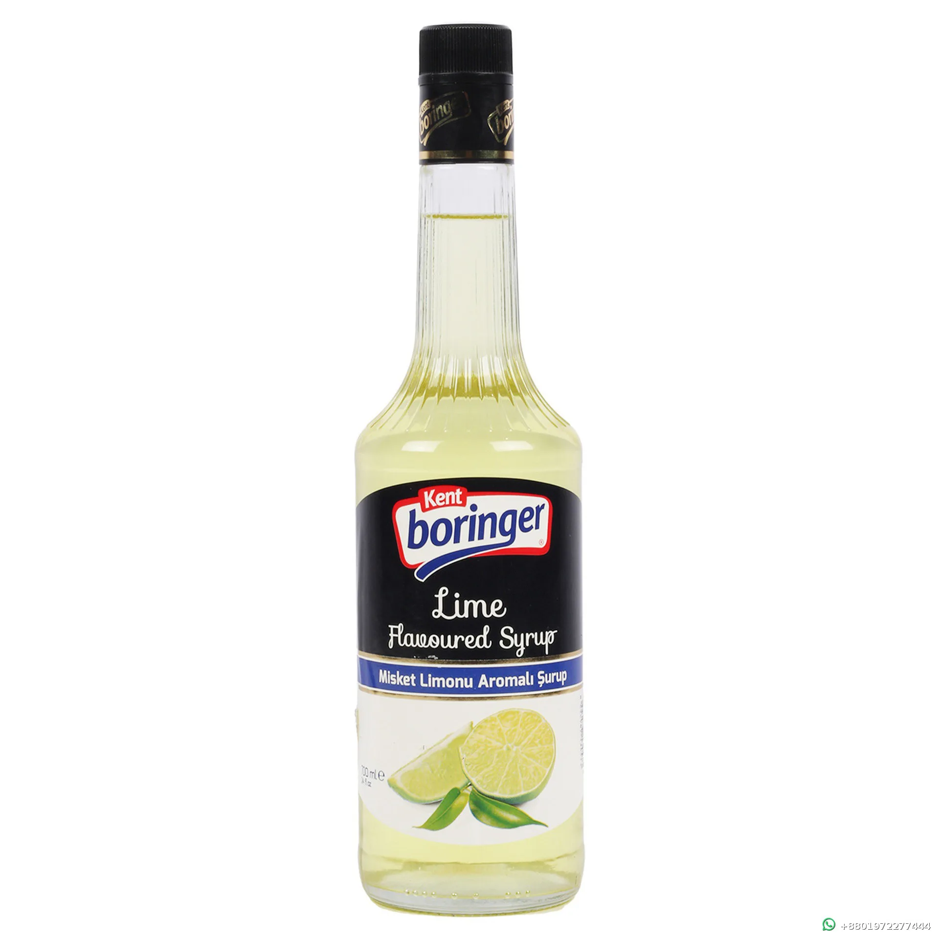 Kent Boringer Lime Flavoured Syrup 700ml