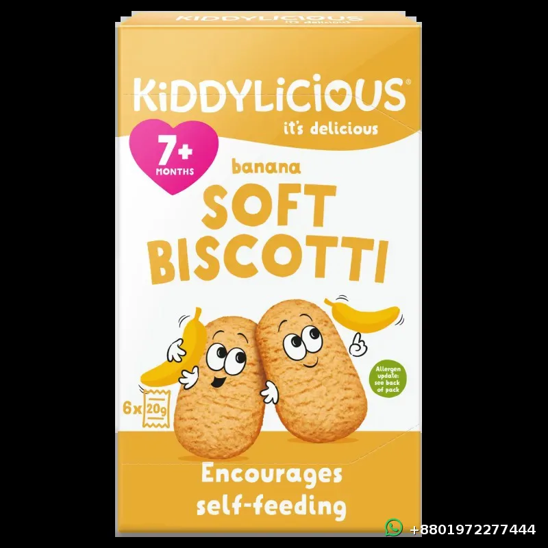 Kiddylicious Banana Soft Biscotti