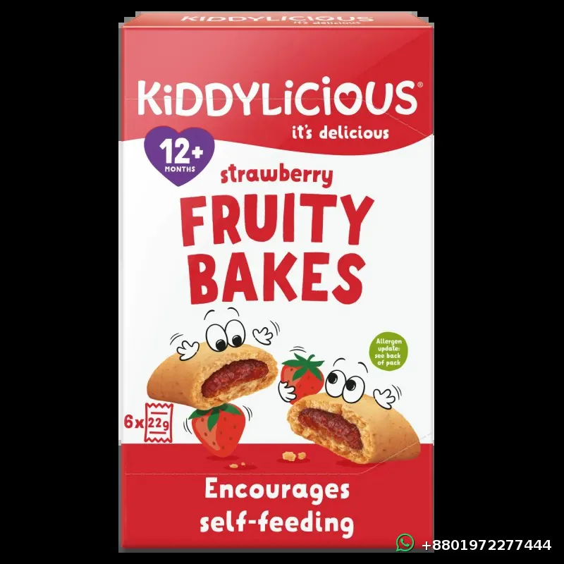 Kiddylicious Strawberry Fruity Bakes