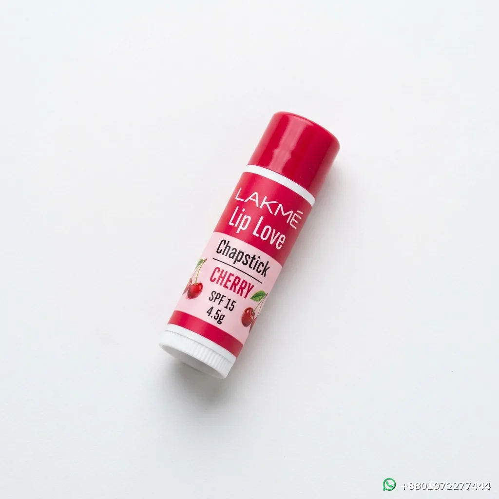 Lakme Lip Love Chapstick Cherry SPF 15 4.5g