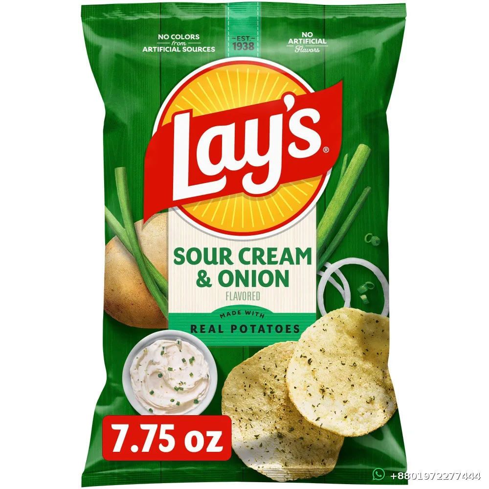 Lays Sour Cream and Onion Potato Chips