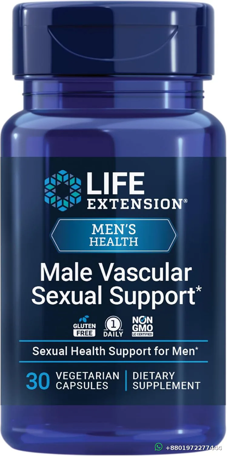 Life Extension Male Vascular Sexual Support Vegetarian