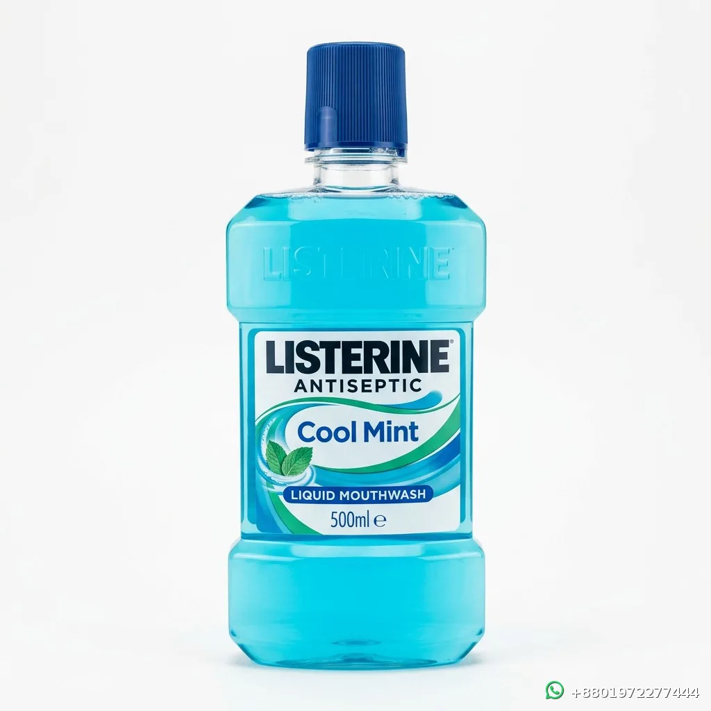 Listerine Cool Mint Liquid Mouthwash 500ml