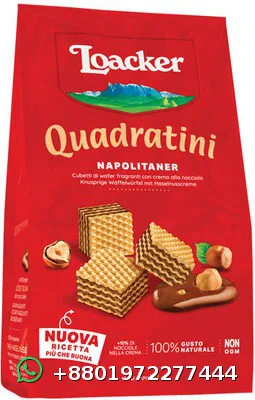Loacker Quadratini Napolitaner 125g