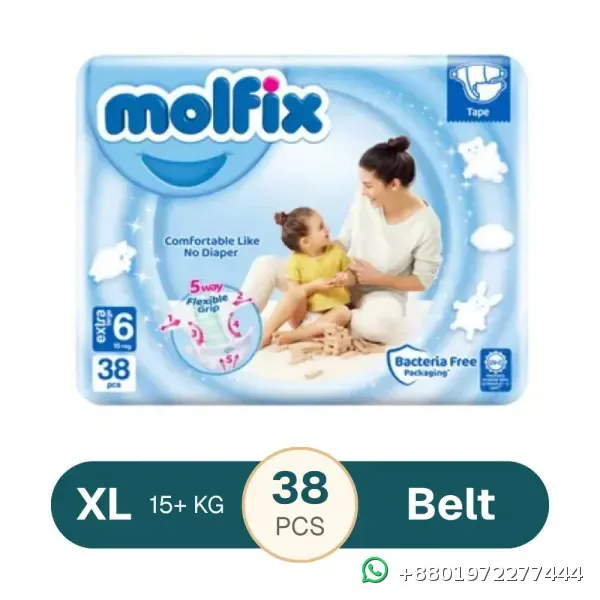 Molfix Jumbo Economy Belt Size 6 36pcs