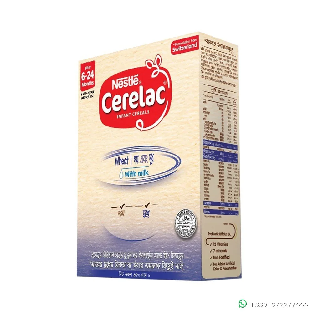 Nestle Cerelac Wheat with Milk 350g