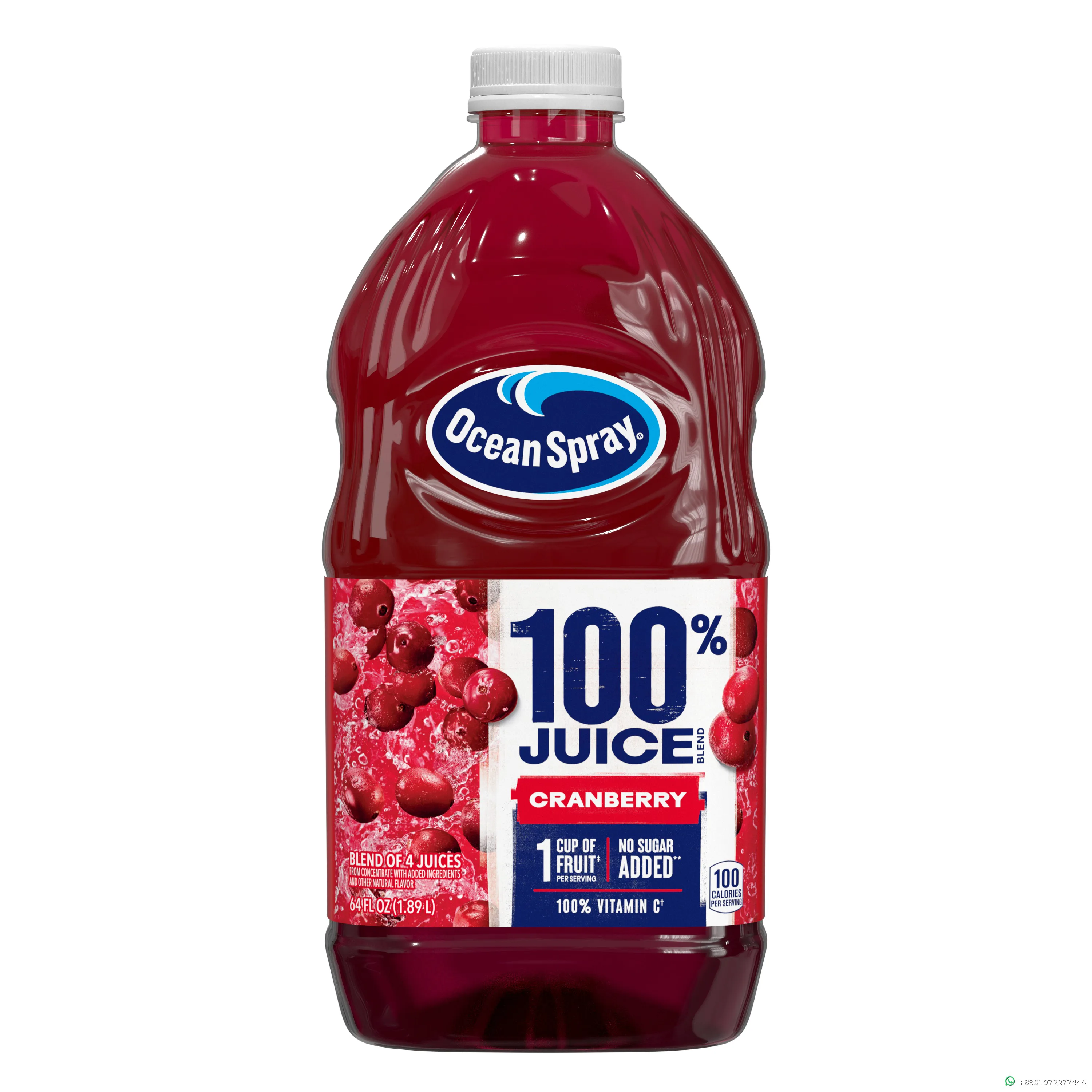 Ocean Spray Cranberry Drink No Added Sugar