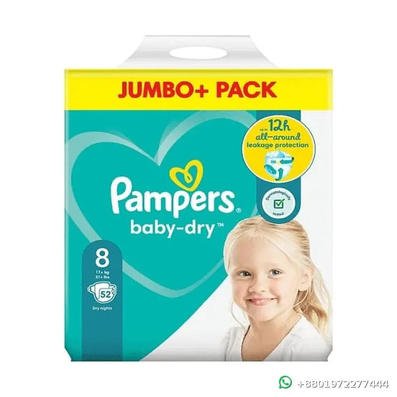 Pampers Baby Dry Size 8