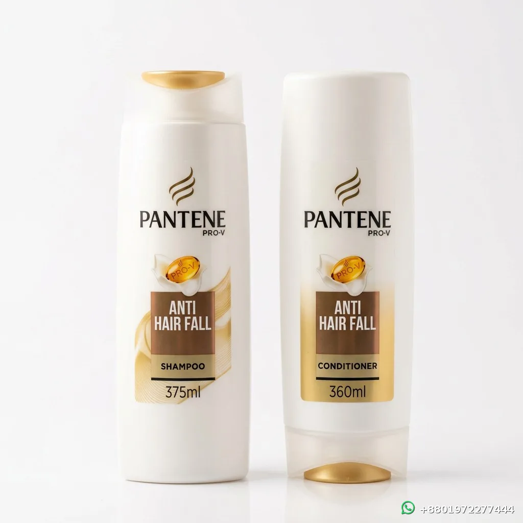 Pantene Pro-V Anti Hair Fall Shampoo and Conditioner 375ml+360ml