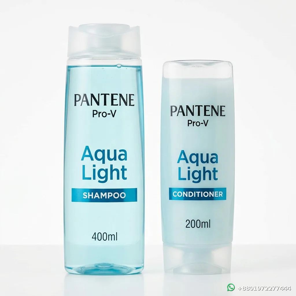 Pantene Pro-V Aqua Light Shampoo and Conditioner 400ml+200ml