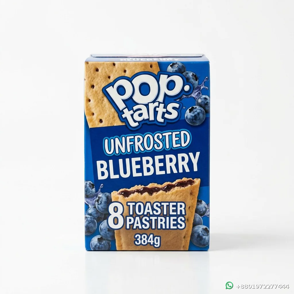 Pop-Tarts Unfrosted Blueberry 8 Toaster Pastries