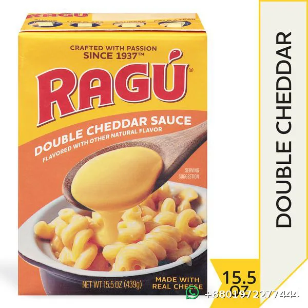Ragu Double Cheddar Sauce 439g