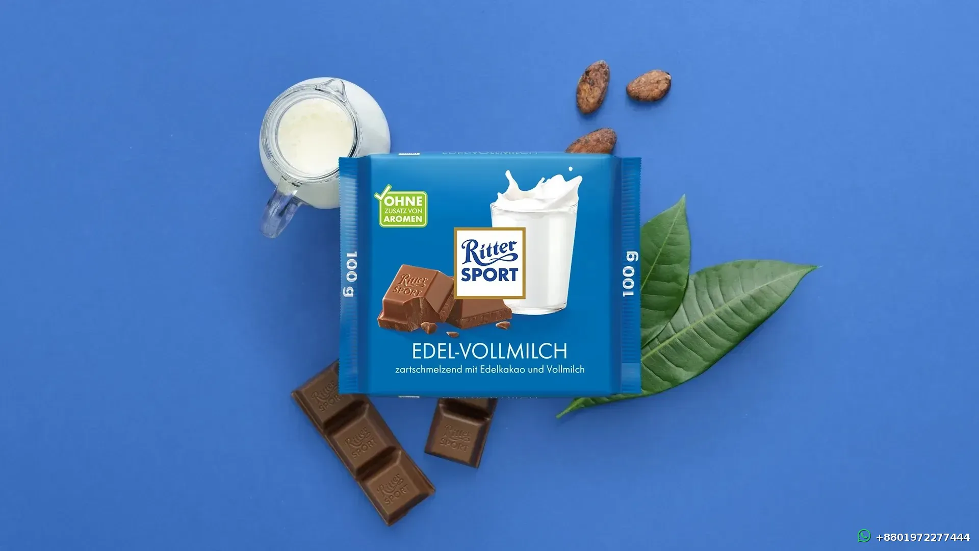 Ritter Sport Edel Vollmilch 100g