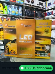 MS Smart LED Headlight for All Car (3,20,000 Lumen) – 1 Year Replacement Warranty