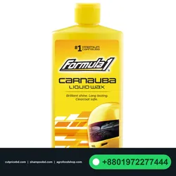 Formula 1 Carnauba Car Wash and Wax – Removes Dirt and Grime, Protects and Shines