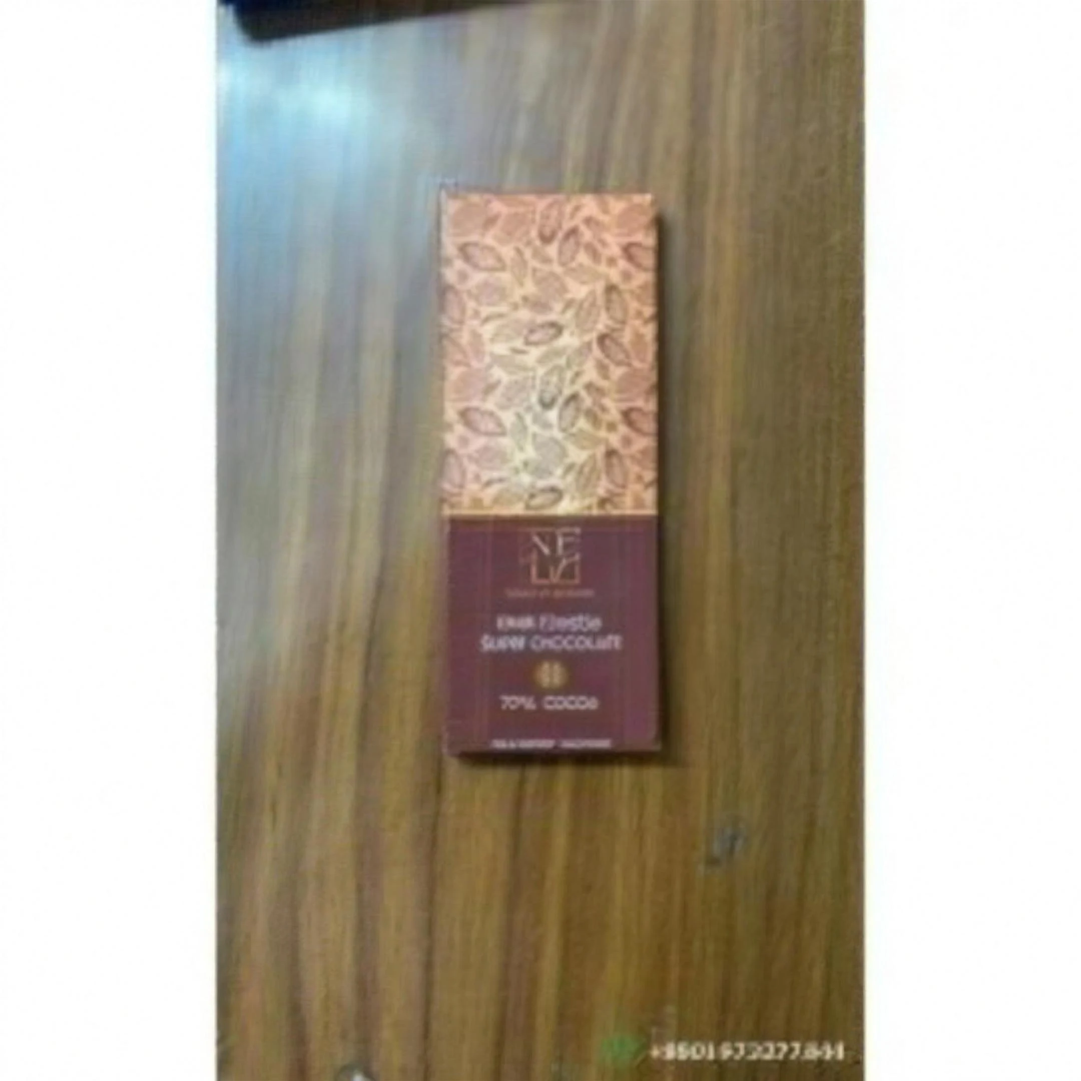 NID'Z Dark Omega Super Chocolate 77% Cocoa Bar