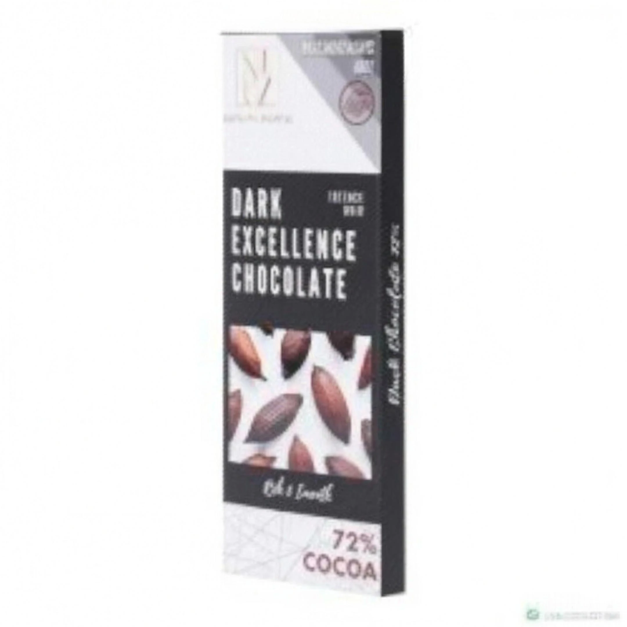 NID'Z Dark Excellence Chocolate 72% Cocoa Bar