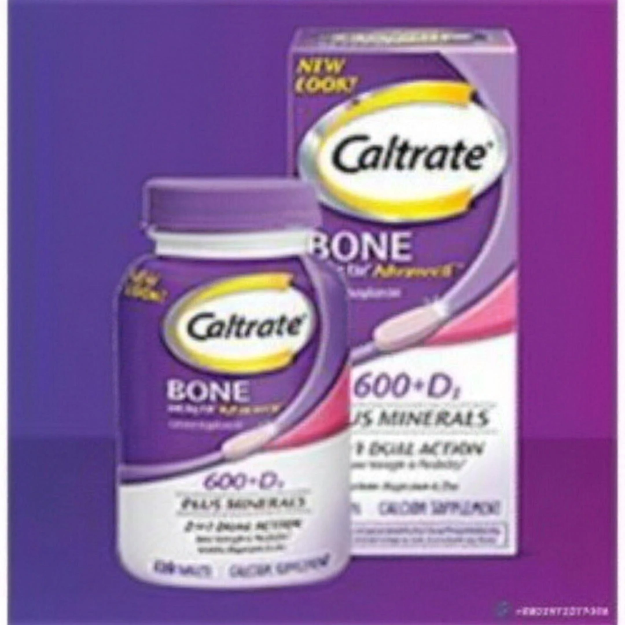 Caltrate Bone 600+D Plus Minerals Tablets