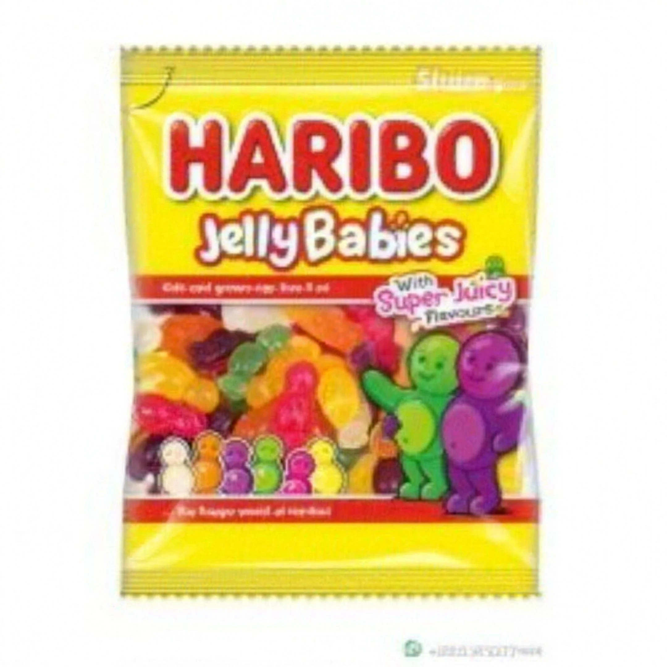 Haribo Jelly Babies with Super Juicy Flavors