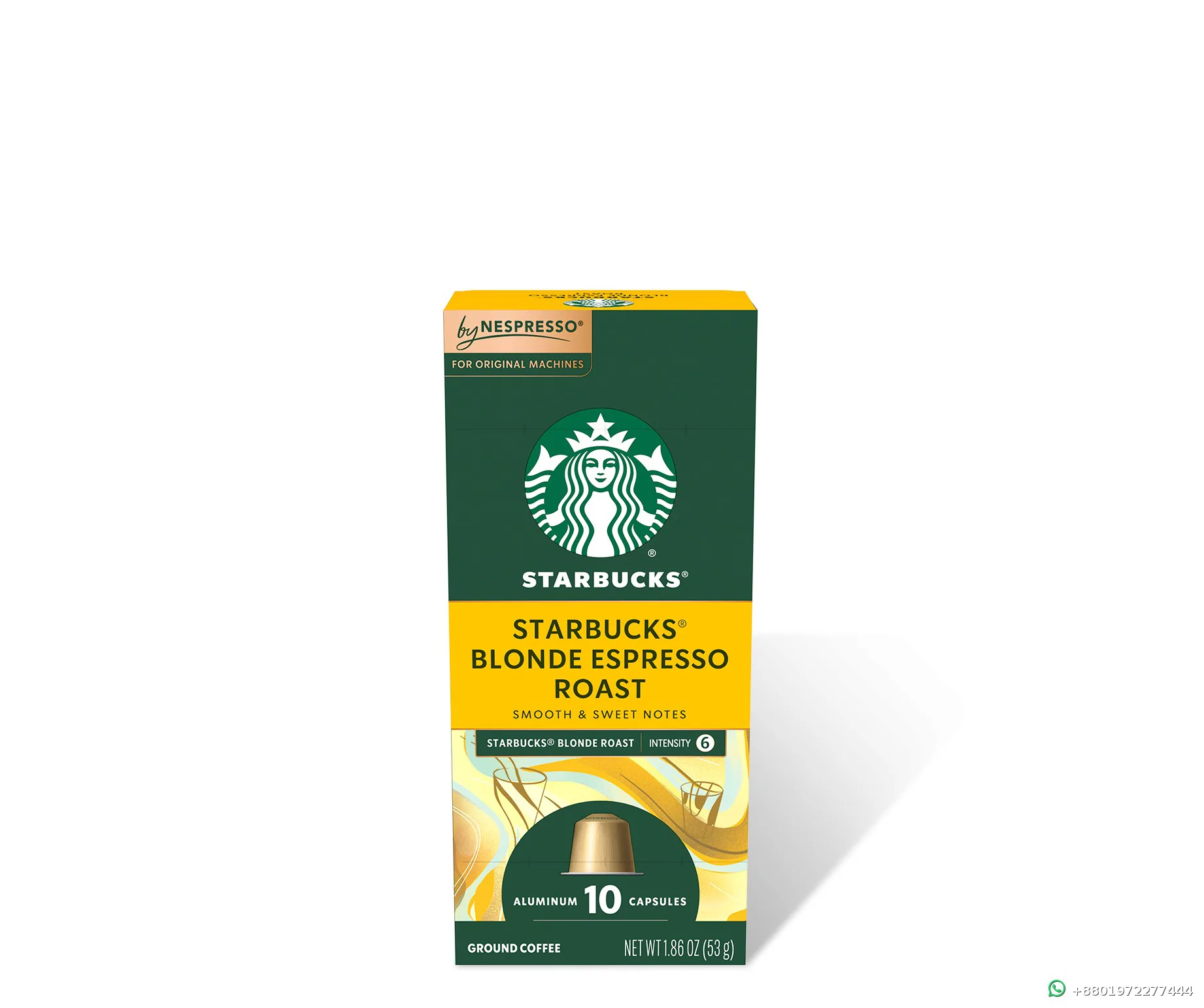 Starbucks Nespresso Blonde Espresso Roast