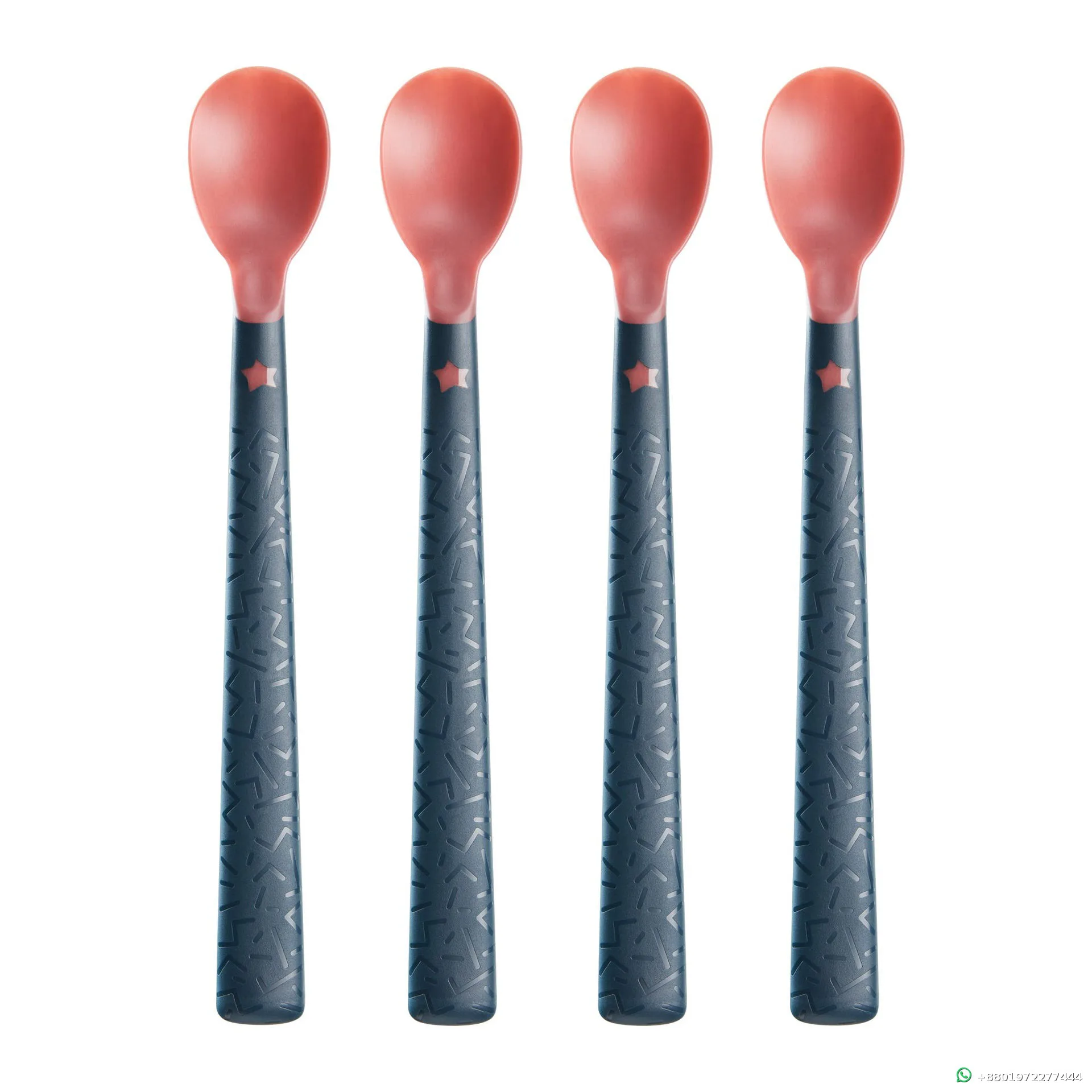Tommee Tippee Heatsense Soft Weaning Spoon 4m+ 4pcs