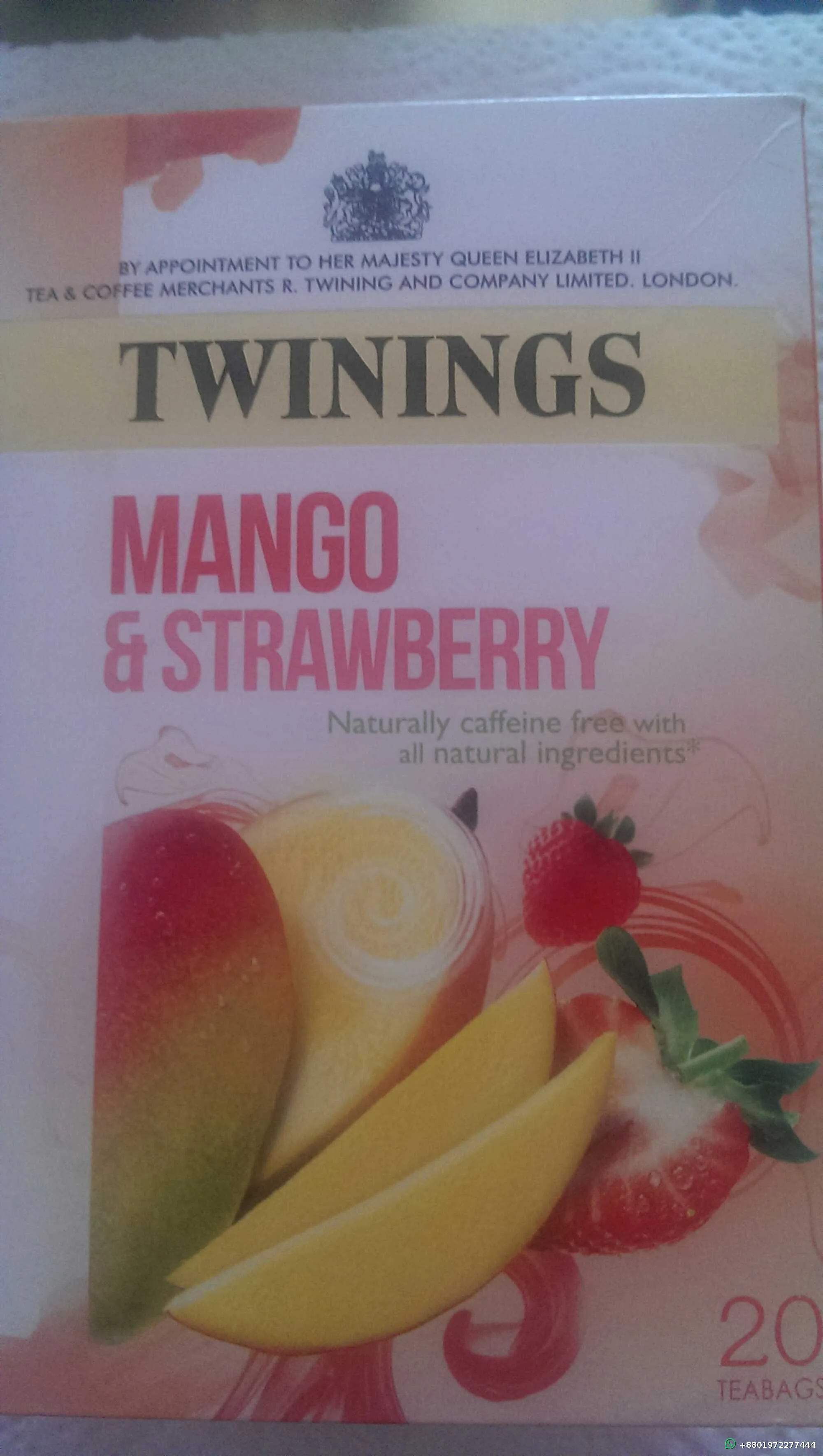 Twinings Infuso Mango and Strawberry Tea